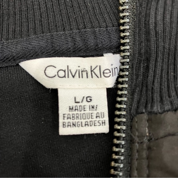 Calvin Klein | Black zip front jacket - Picture 9 of 9